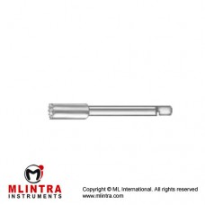 Toti Trephine Short Borchardt Shaft Stainless Steel, Diameter 8.0 mm Ø
